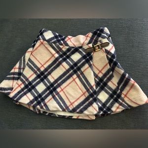 Janie and Jack Tan Plaid Skirt